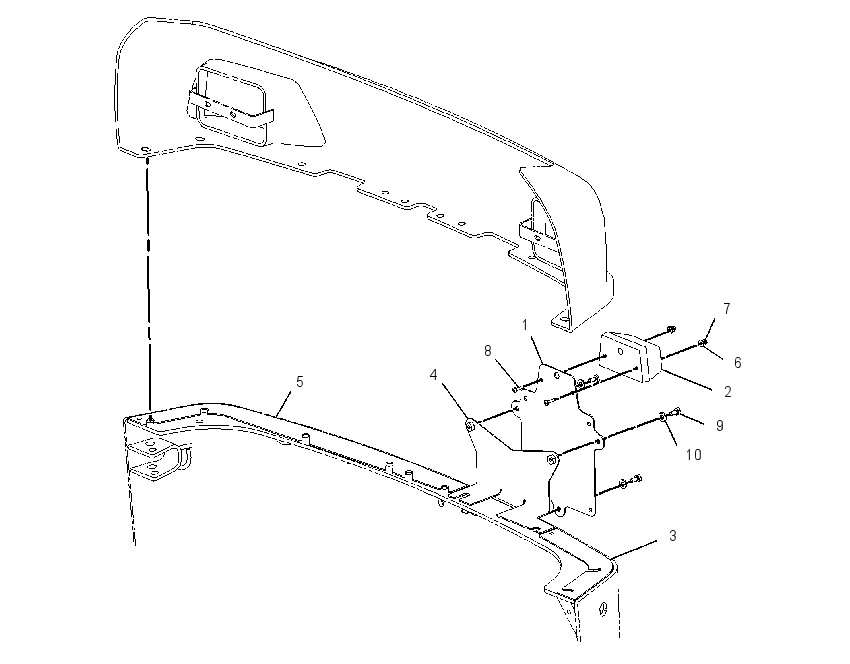 MOUNTING GP-REGISTRATION 1733021 CAT