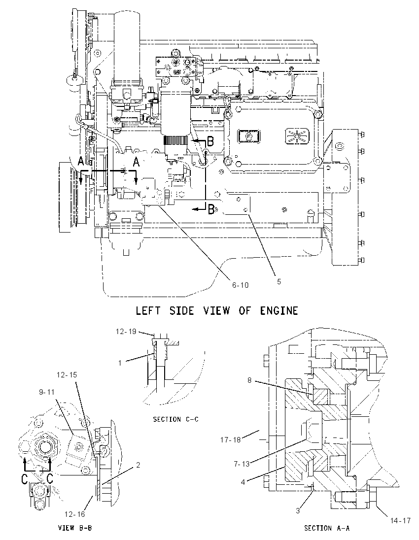 PUMP & MTG GP-HYDRAULIC FAN 1993128 CAT