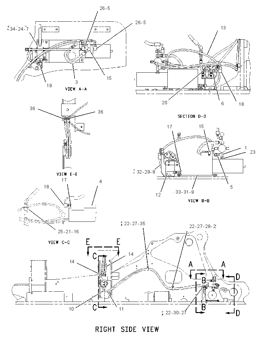 TILT GP-HOOD 1883103 CAT
