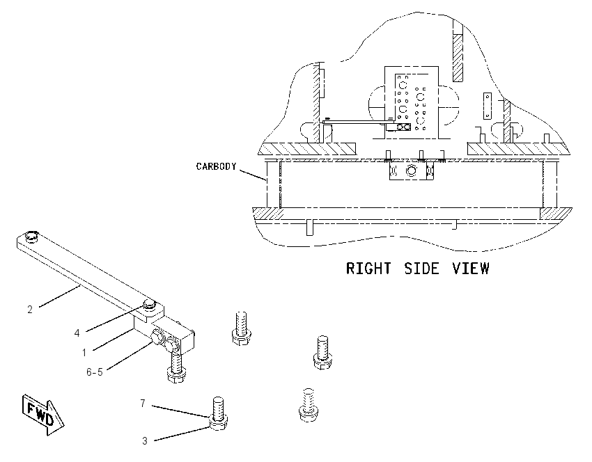FASTENER GP-SWIVEL 2158245 CAT