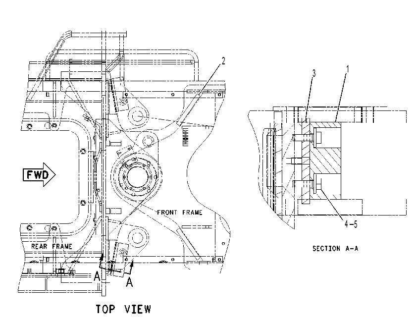 KIT-STEERING STOP 2157800 CAT