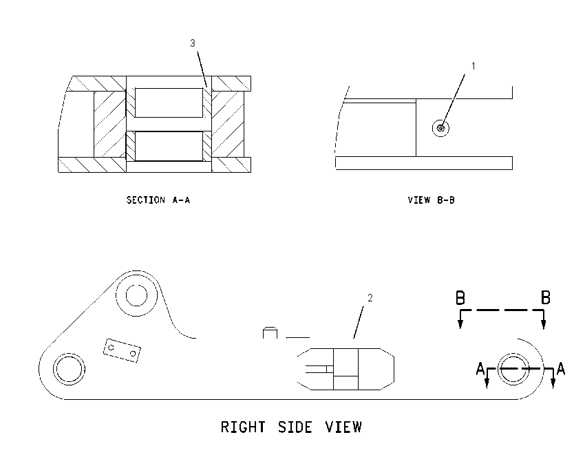 FRAME & BEARING AS 2005204 CAT