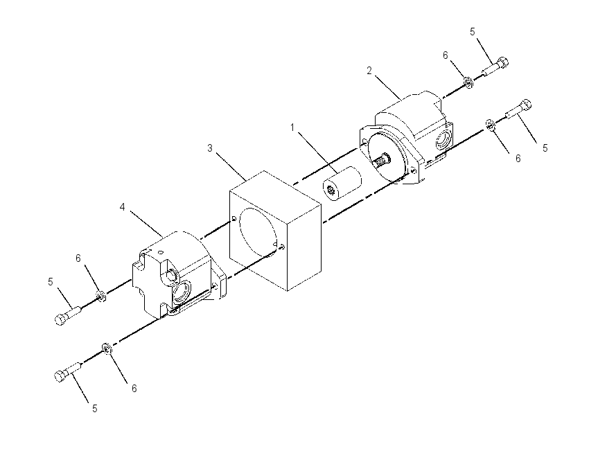 PUMP & MOTOR GP-HYDRAULIC 2036485 CAT