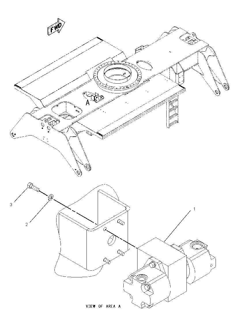 PUMP & MTG GP-TRANSMISSION 2036486 CAT