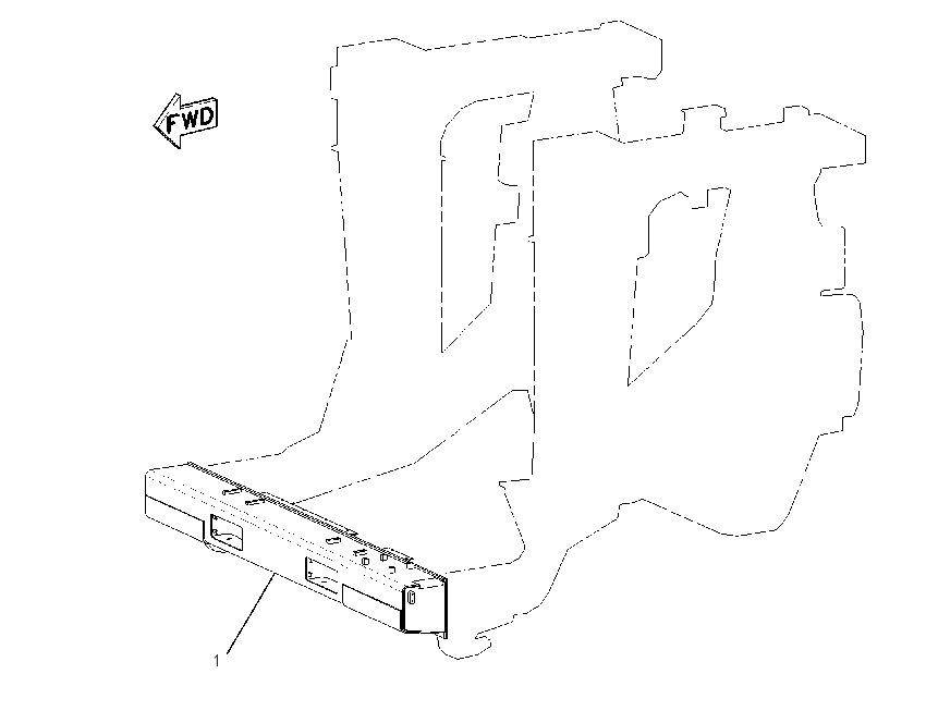 BUMPER GP 1925275 CAT