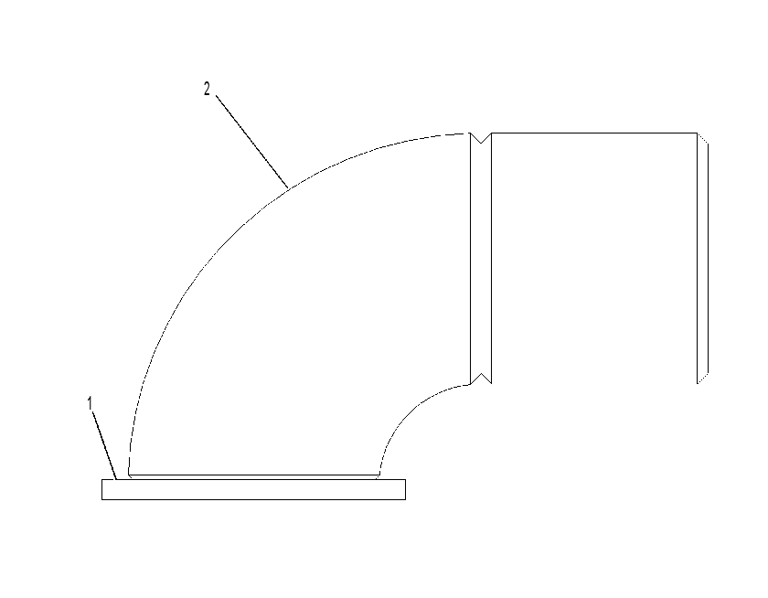 ELBOW AS-EXHAUST 1482995 CAT
