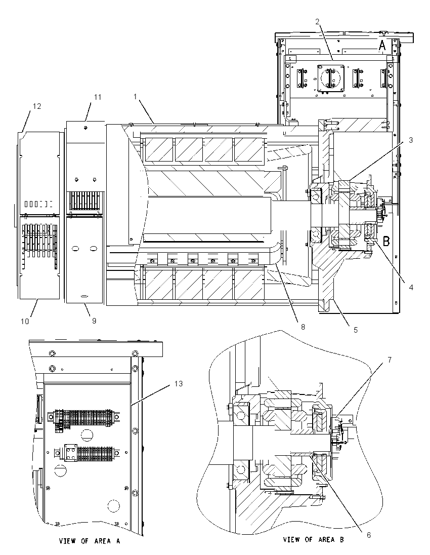 Генератор 1638547 CAT
