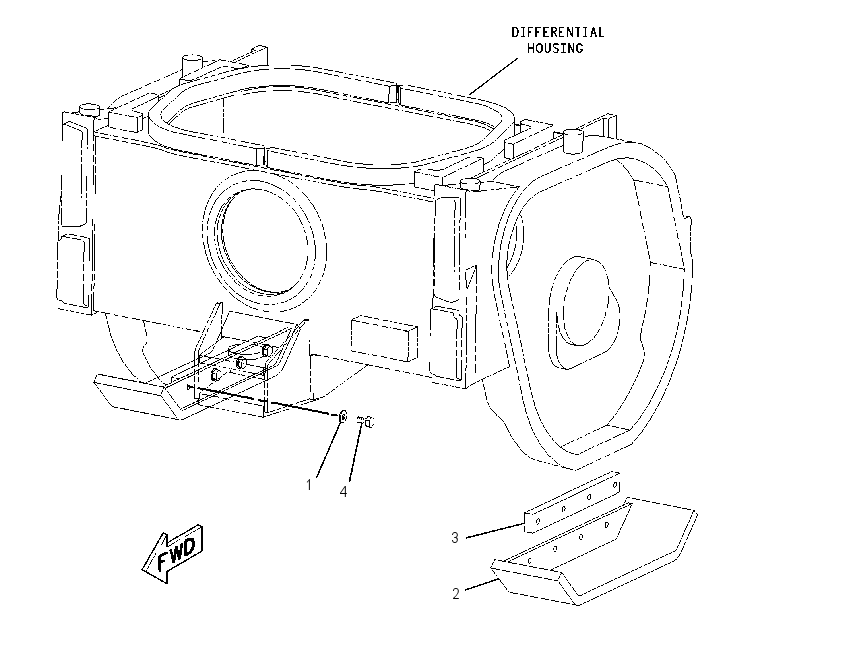 PLATE GP-SKID 1923960 CAT