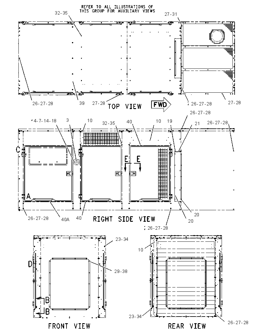 FASTENER GP-ENCLOSURE 2062679 CAT