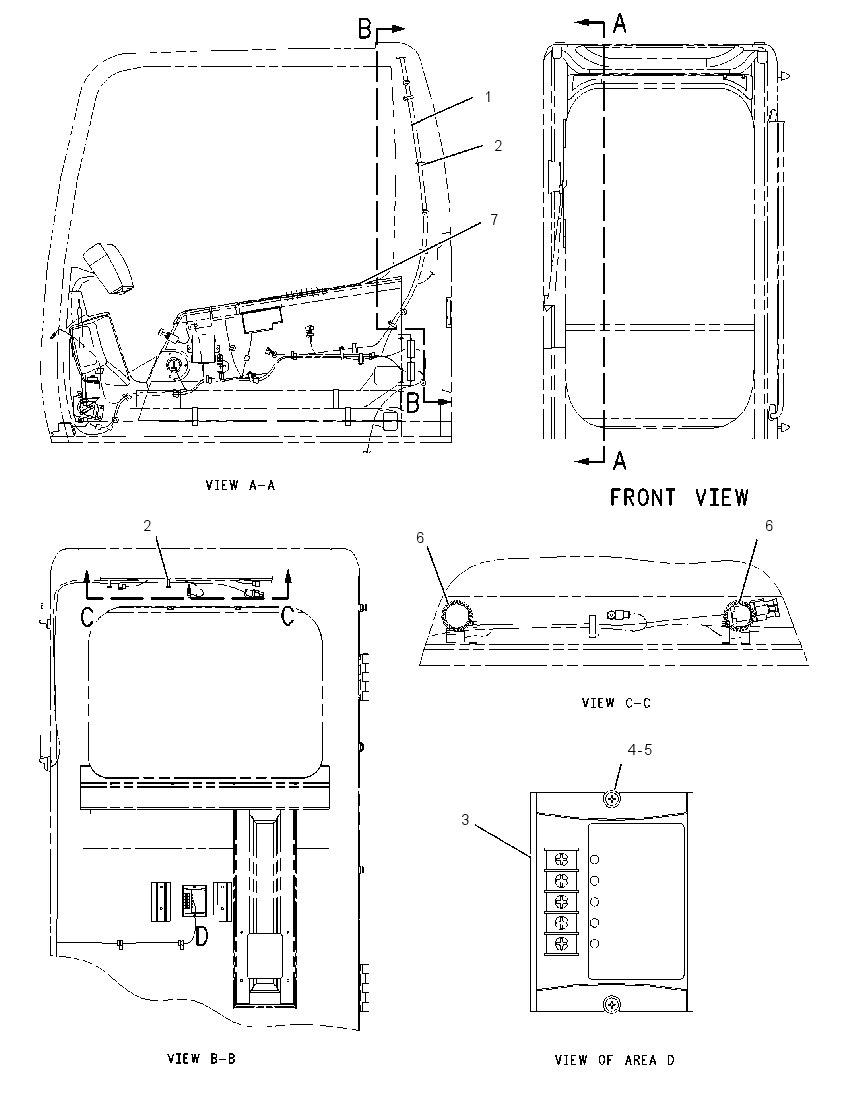 WIRING GP-RADIO 1974306 CAT