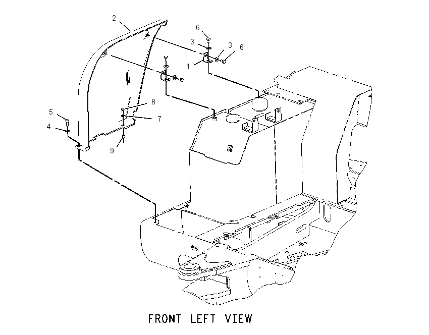 COVER GP-SIDE 2041084 CAT
