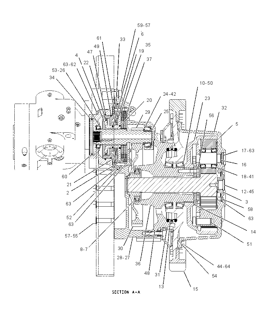 FINAL DRIVE & BRAKE GP 2124822 CAT
