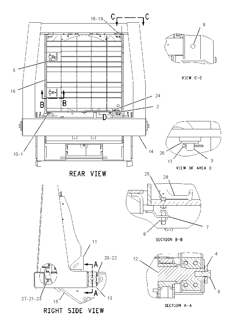 BUMPER GP 1707137 CAT