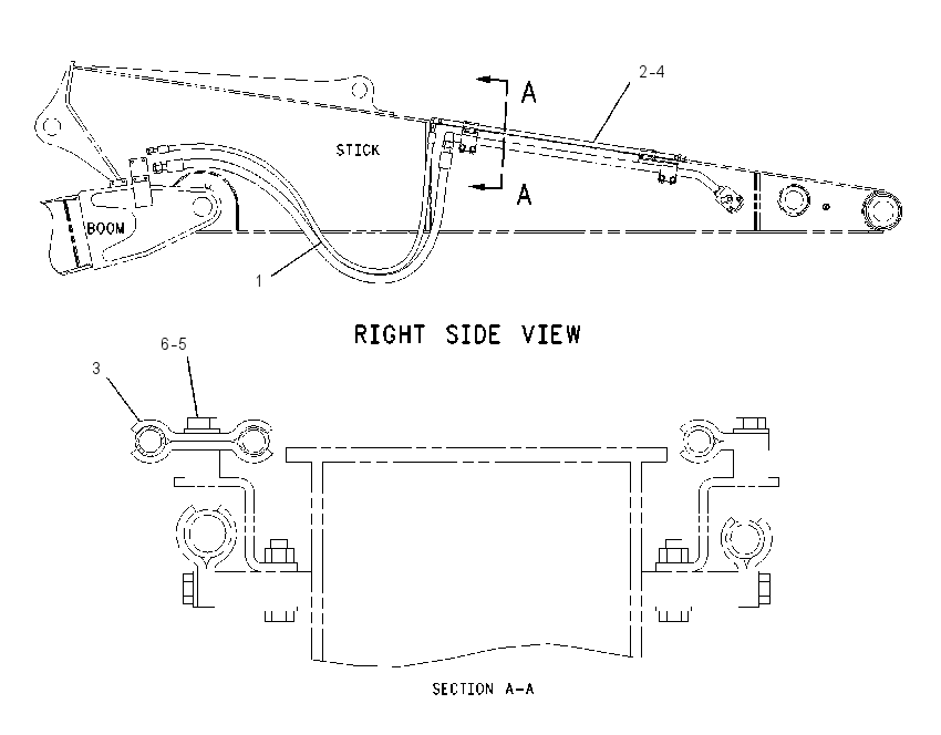LINES GP-STICK DRAIN 1972276 CAT