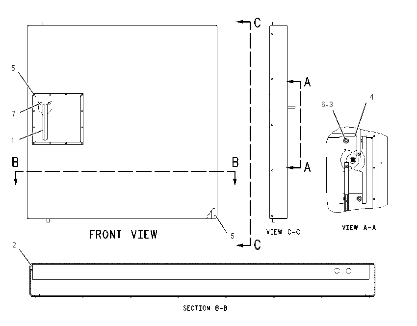 DOOR AS 2161644 CAT