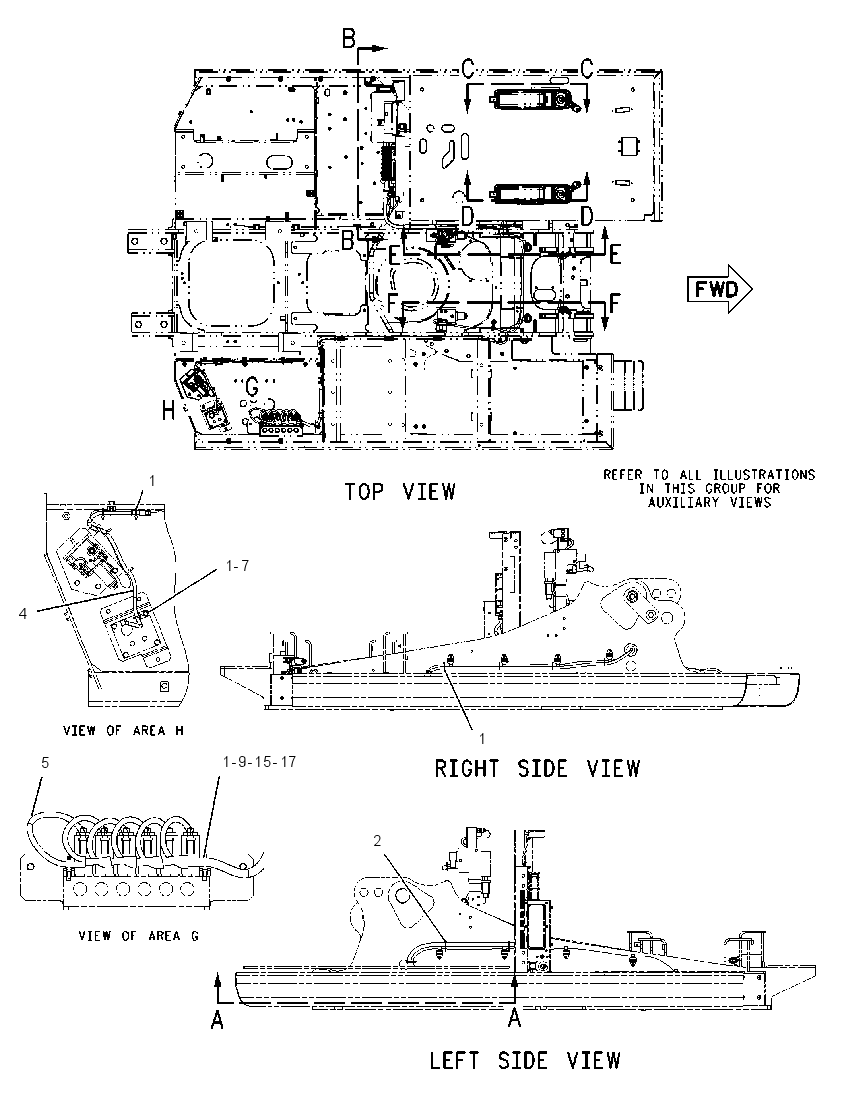 WIRING GP-COMBINED FLOW 1974405 CAT
