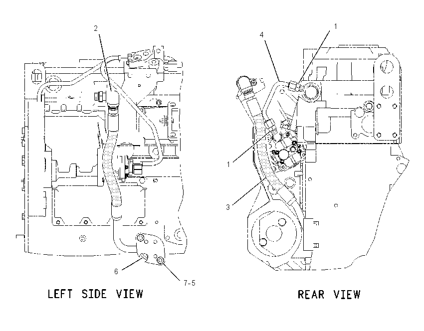 LINES GP-INJECTOR HYD PUMP 1910461 CAT