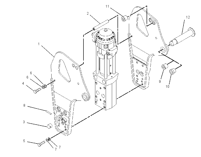 PLATE GP-HAMMER 1572241 CAT