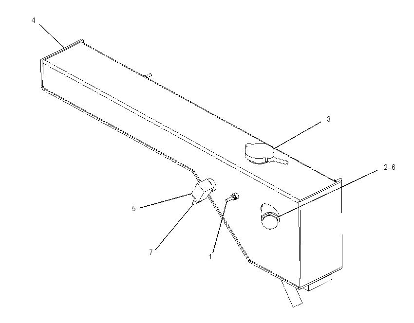 TANK GP-RADIATOR TOP 1902331 CAT