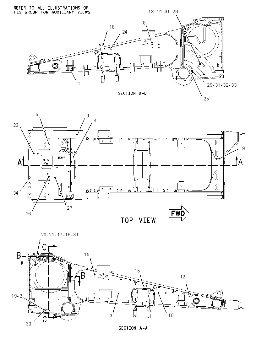 CASE & FRAME AS 2169167 CAT
