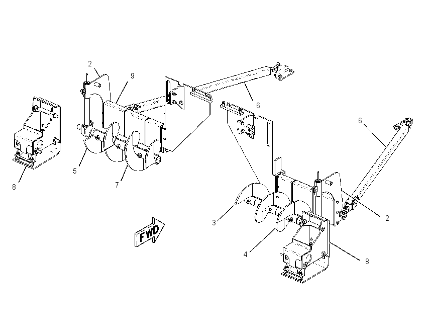 EXTENSION AR-SCREED 2066725 CAT