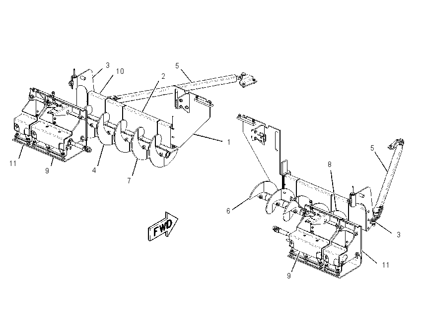 EXTENSION AR-SCREED 2066724 CAT