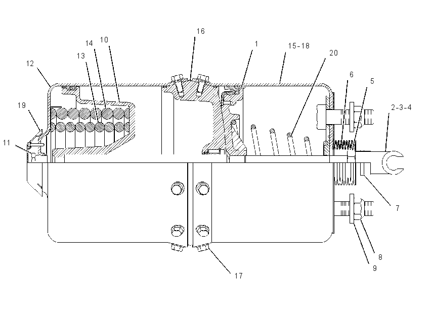 ACTUATOR GP-BRAKE 1892331 CAT
