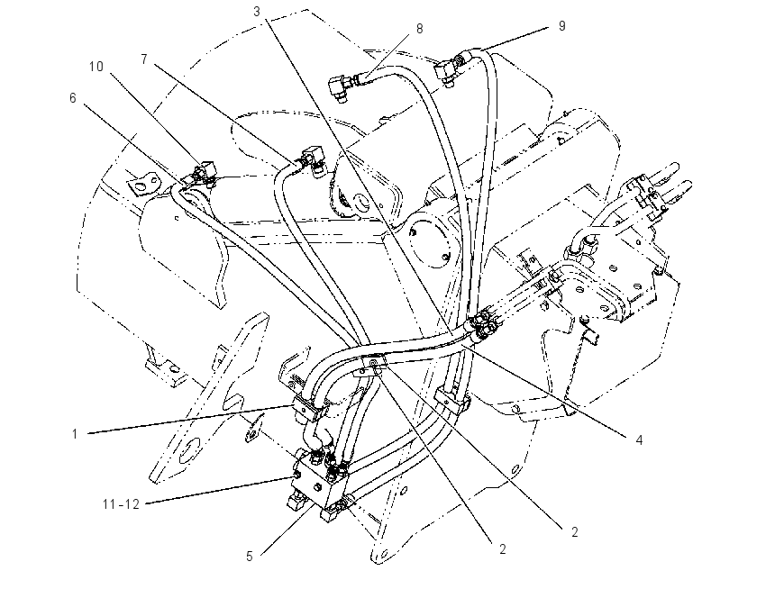 LINES GP-CHASSIS 1713189 CAT