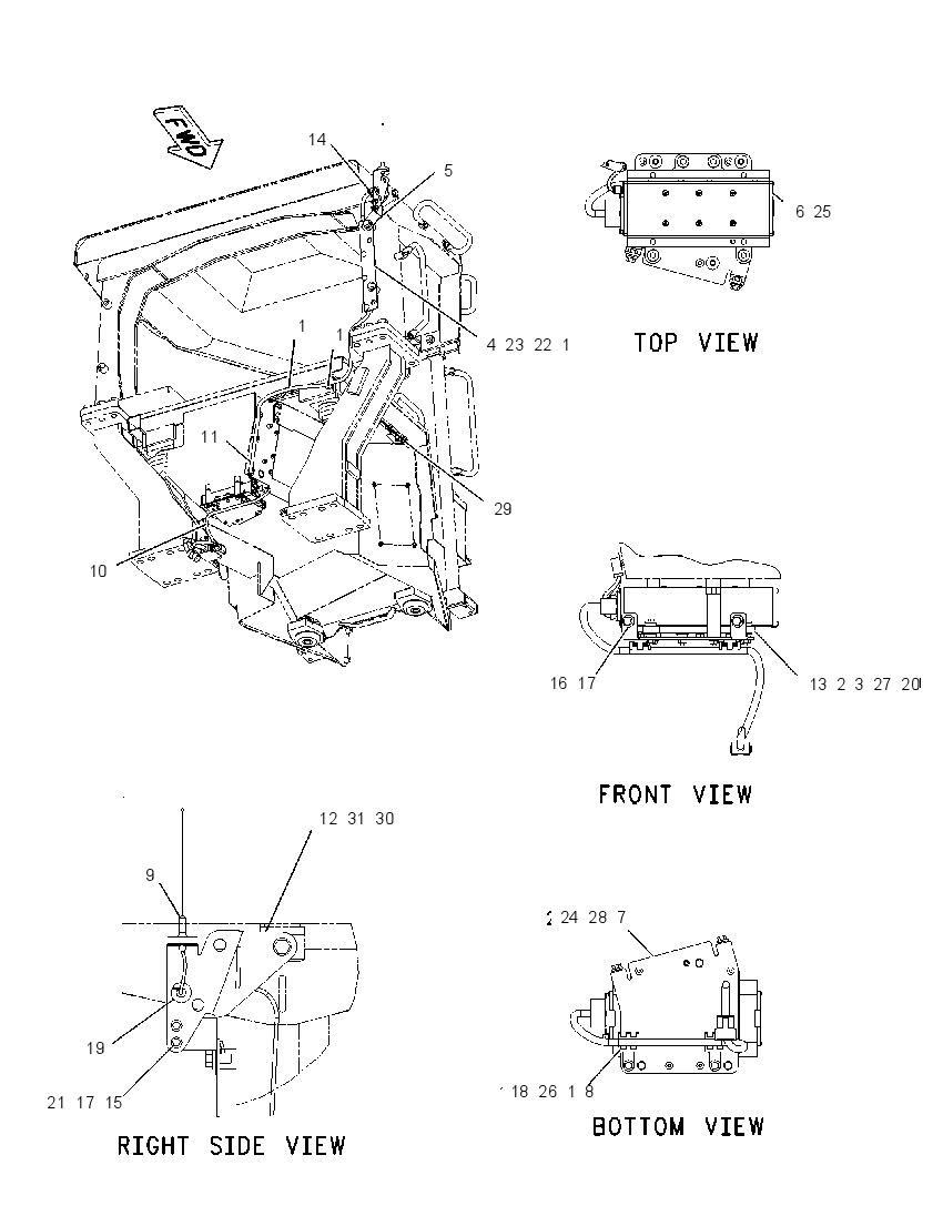 Установка связи 1662225 CAT