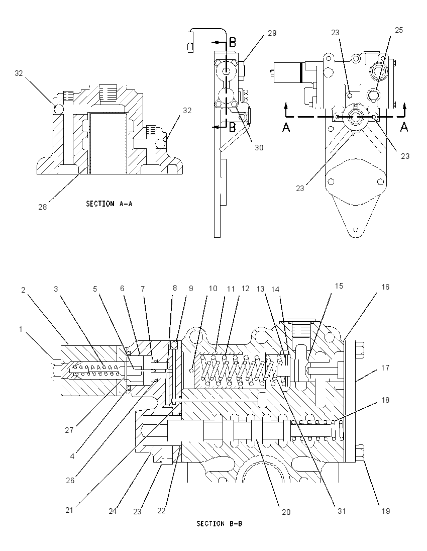 VALVE GP-HYDRAULIC 1G6761 CAT