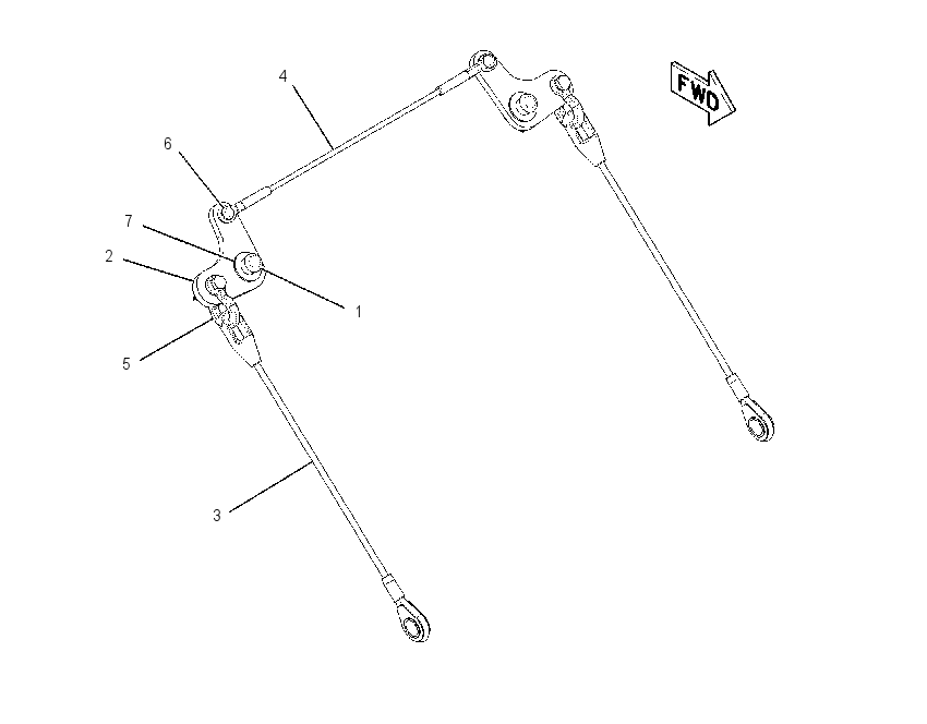 CABLE GP-RETAINING 2193074 CAT