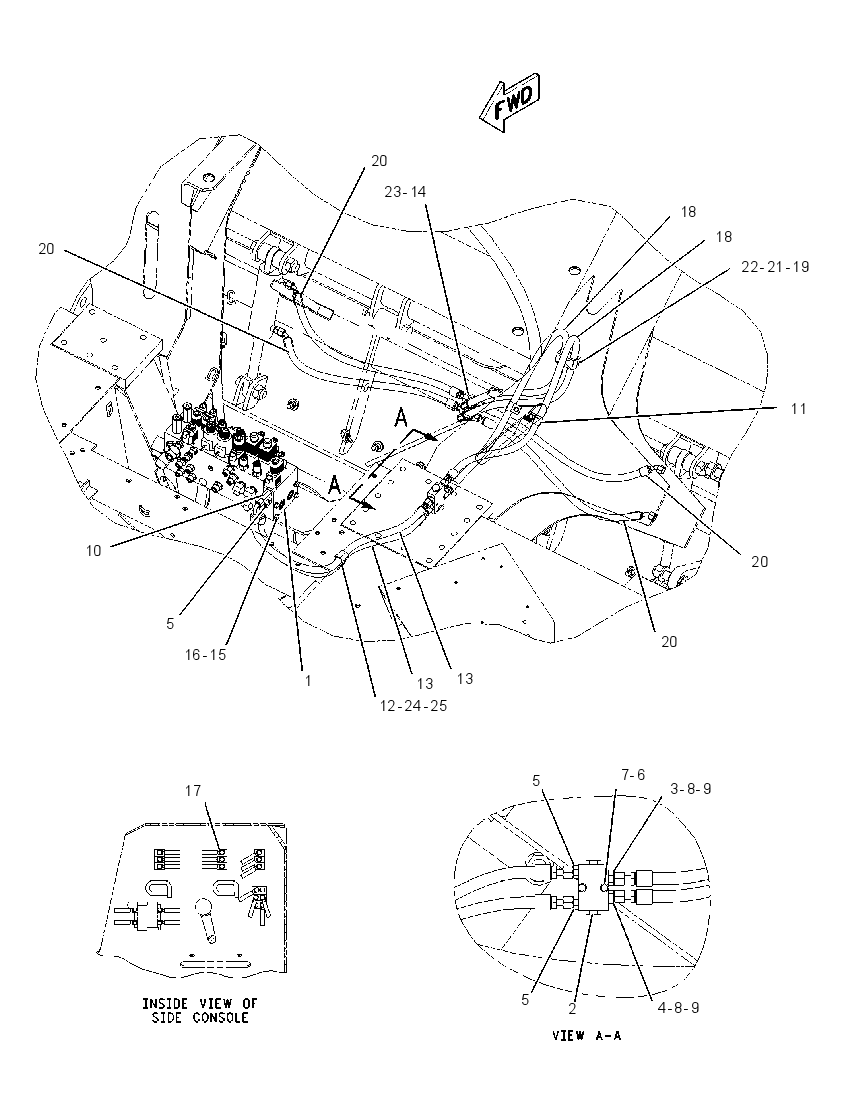 LINES GP-DOOR CYLINDER 2153156 CAT