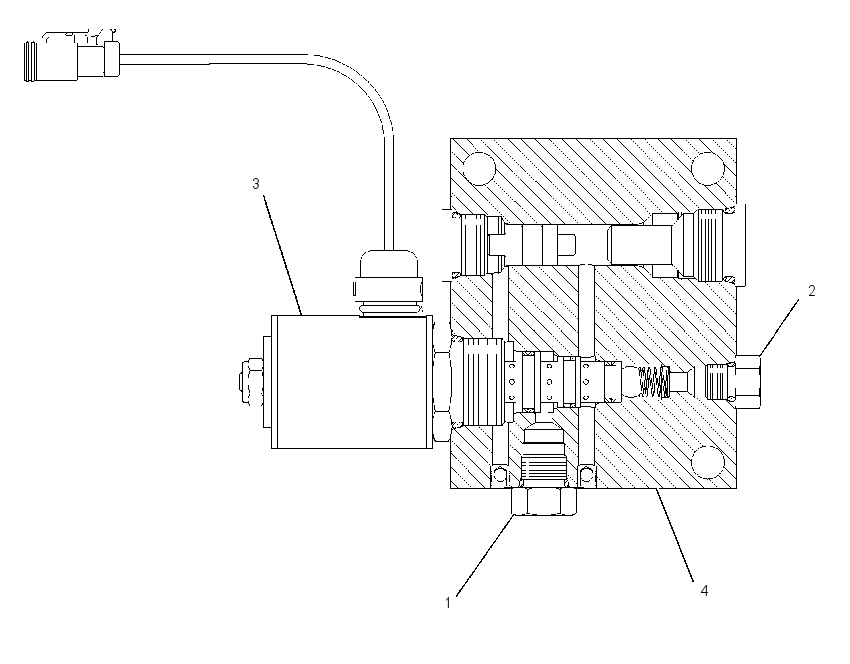 VALVE & MTG GP-OIL METERING 1427363 CAT