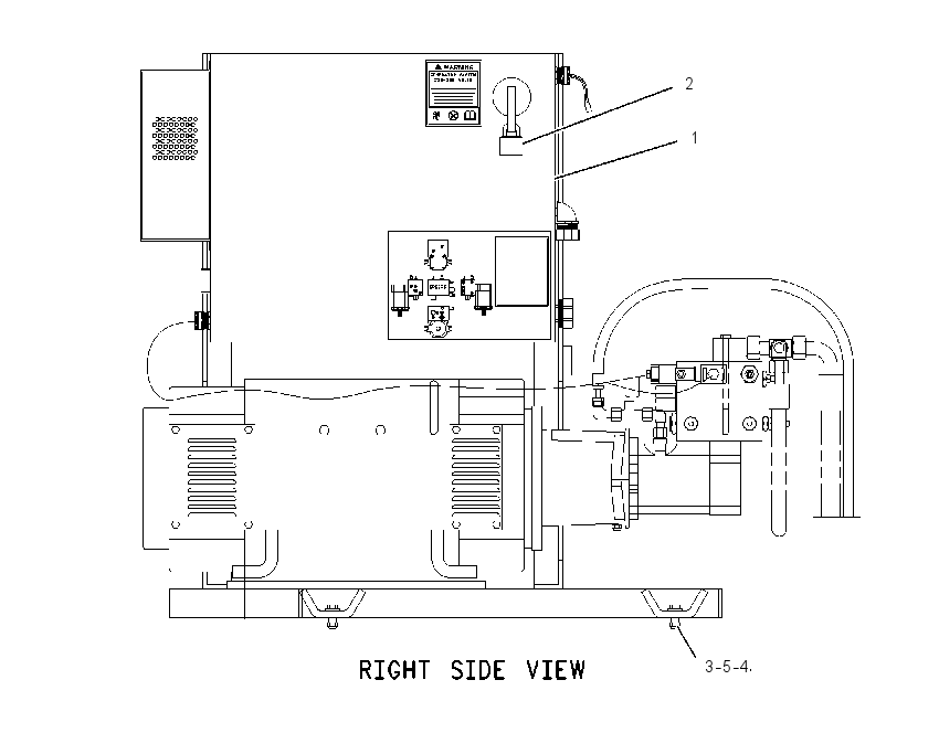 INSTALLATION GP-HYD GENERATOR 2139078 CAT