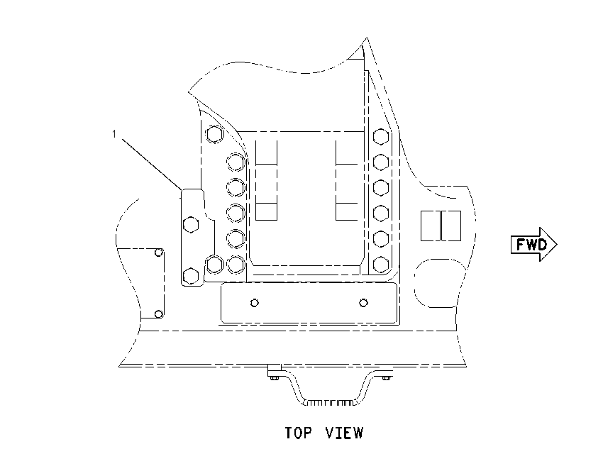 SPACER GP-UNDERCARRIAGE 1865479 CAT