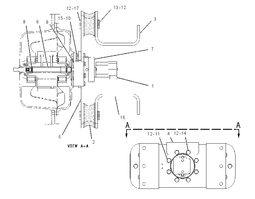 DRIVE GP-SUPPORT & VIBRATORY 2193051 CAT