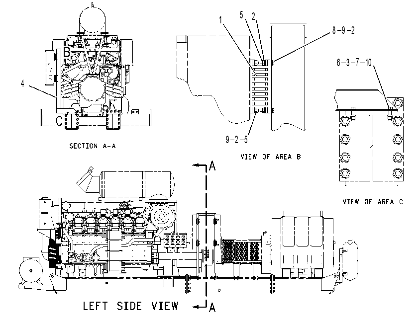 MOUNTING GP-JUNCTION BOX 1551172 CAT