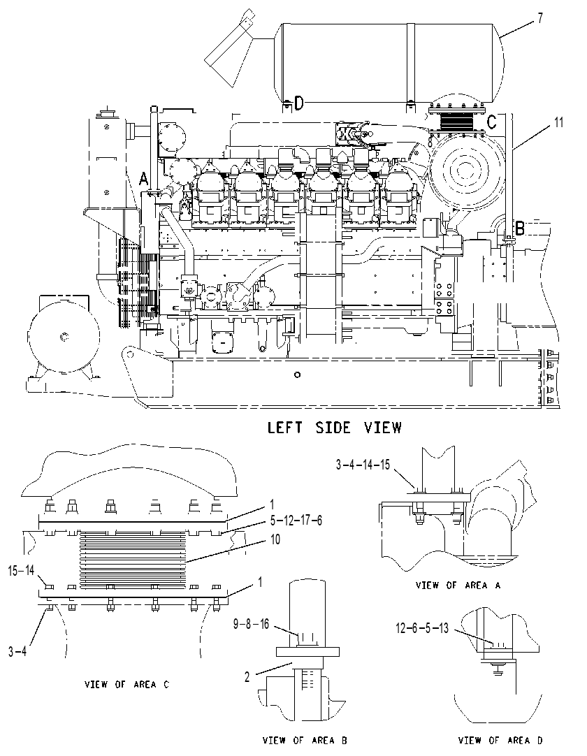 Глушитель 1526085 CAT