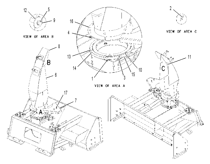 DEFLECTOR GP-SNOWBLOWER 2151857 CAT