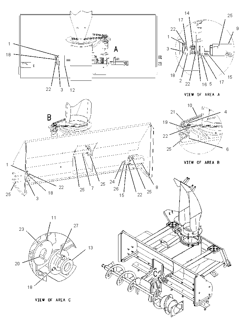 DRIVE GP-SNOWBLOWER 2124571 CAT