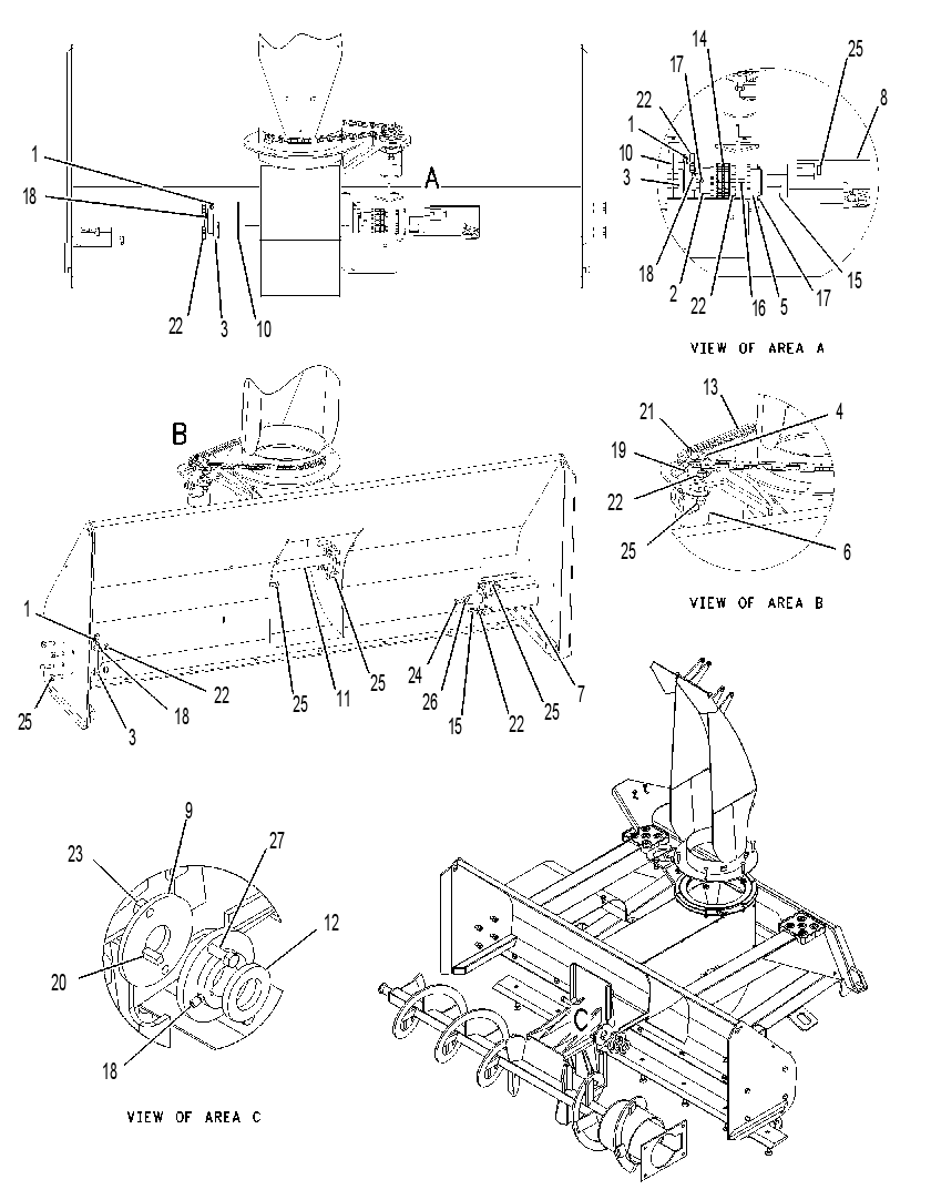 DRIVE GP-SNOWBLOWER 2124565 CAT