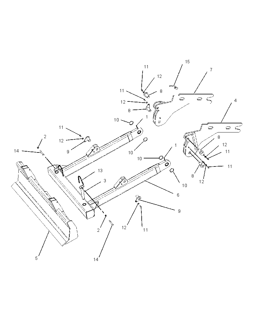 FRAME & MTG GP-BLADE 2151908 CAT