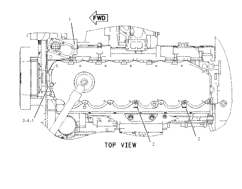 FASTENER GP-ENGINE 1899166 CAT