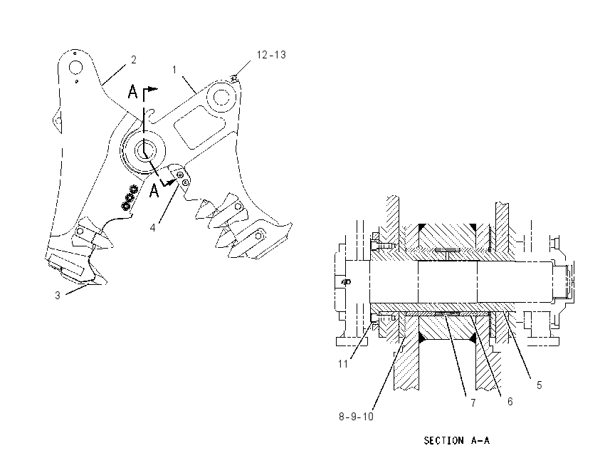 JAW GP-PULVERIZER 1796765 CAT