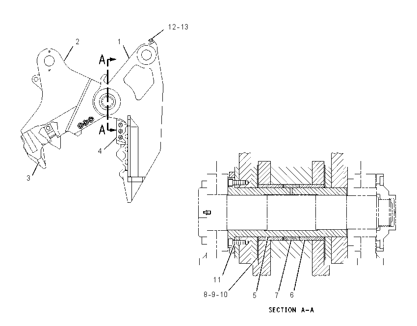 JAW GP-PULVERIZER 1796768 CAT