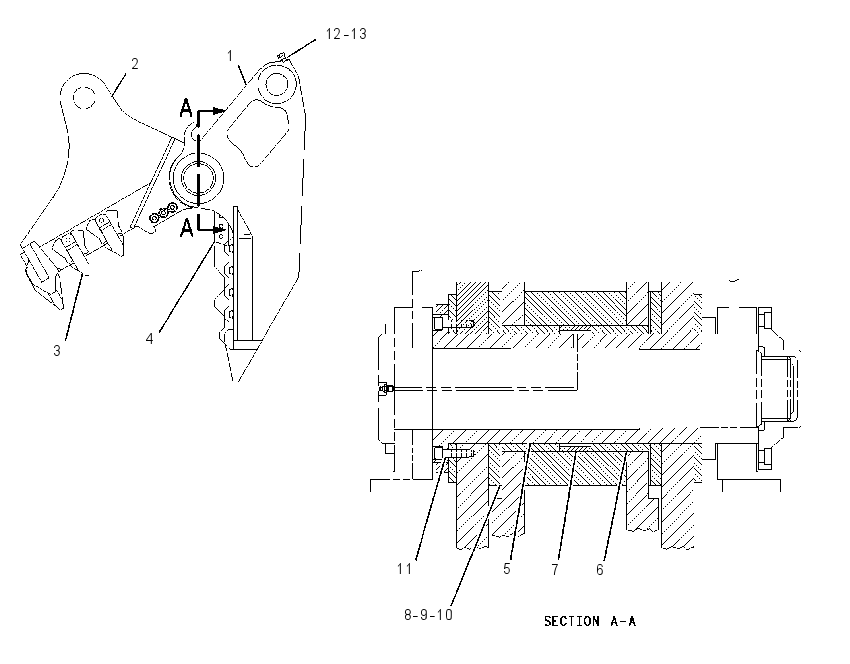 JAW GP-PULVERIZER 1796769 CAT