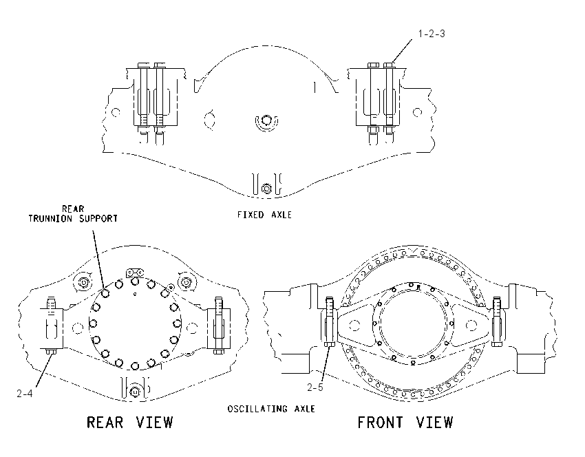 FASTENER GP-AXLE MOUNTING 1378865 CAT
