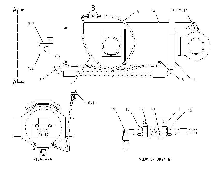 CYLINDER & VALVE GP 1703665 CAT