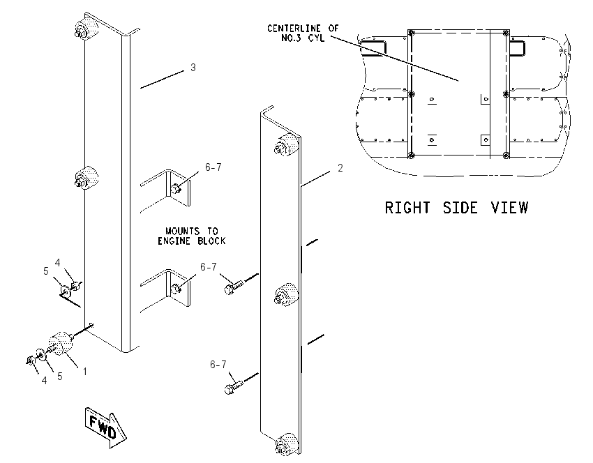 MOUNTING GP-JUNCTION BOX 2068705 CAT