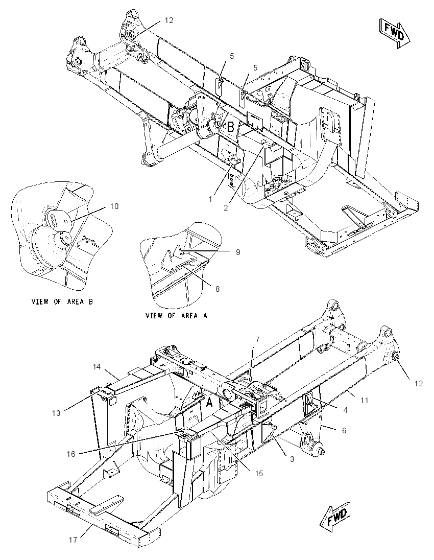 FRAME AS 2107933 CAT